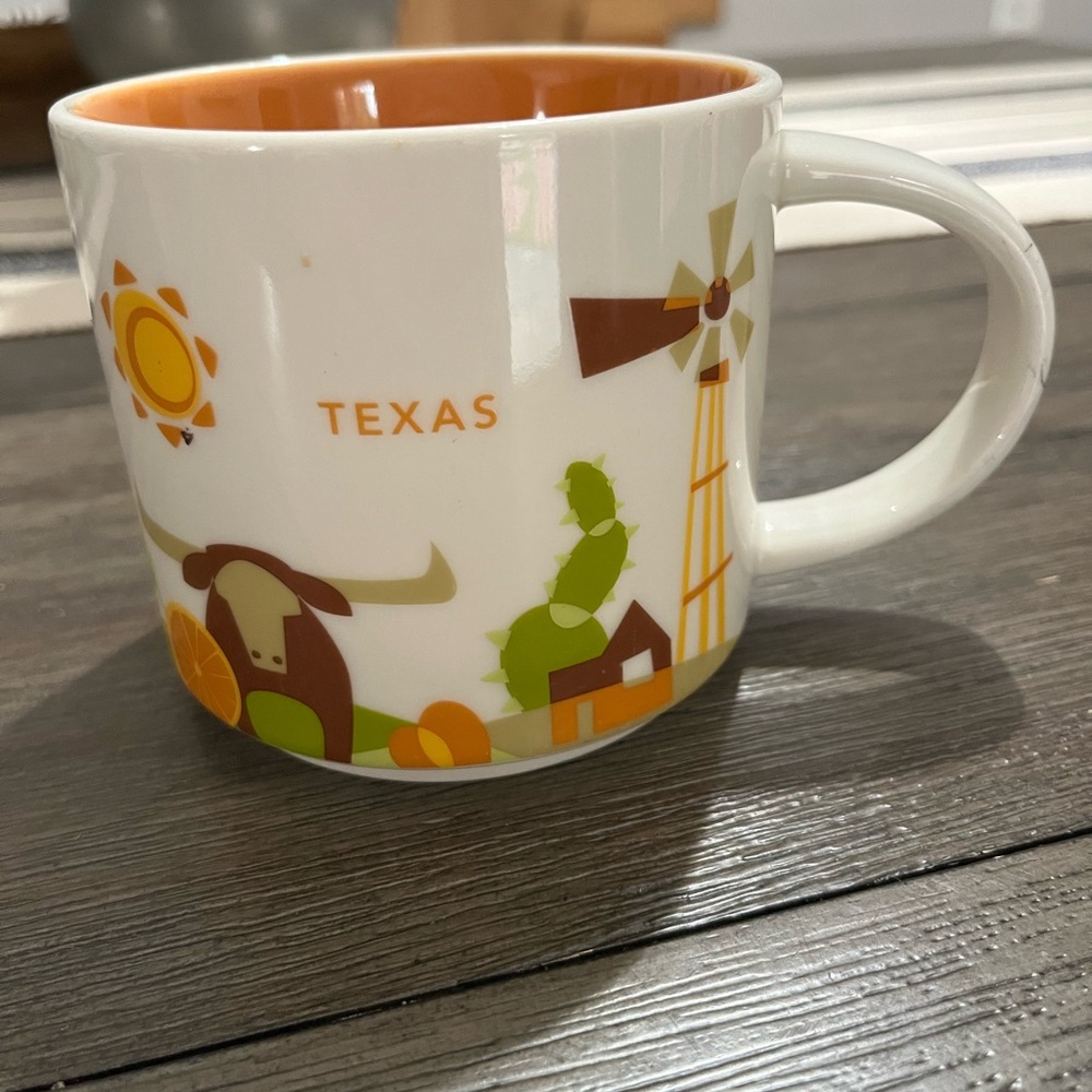 Starbucks You Are Here mug—Texas